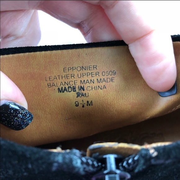 Nine West Epponier Clog Heel Boot 9.5 Black Suede - Picture 7 of 8